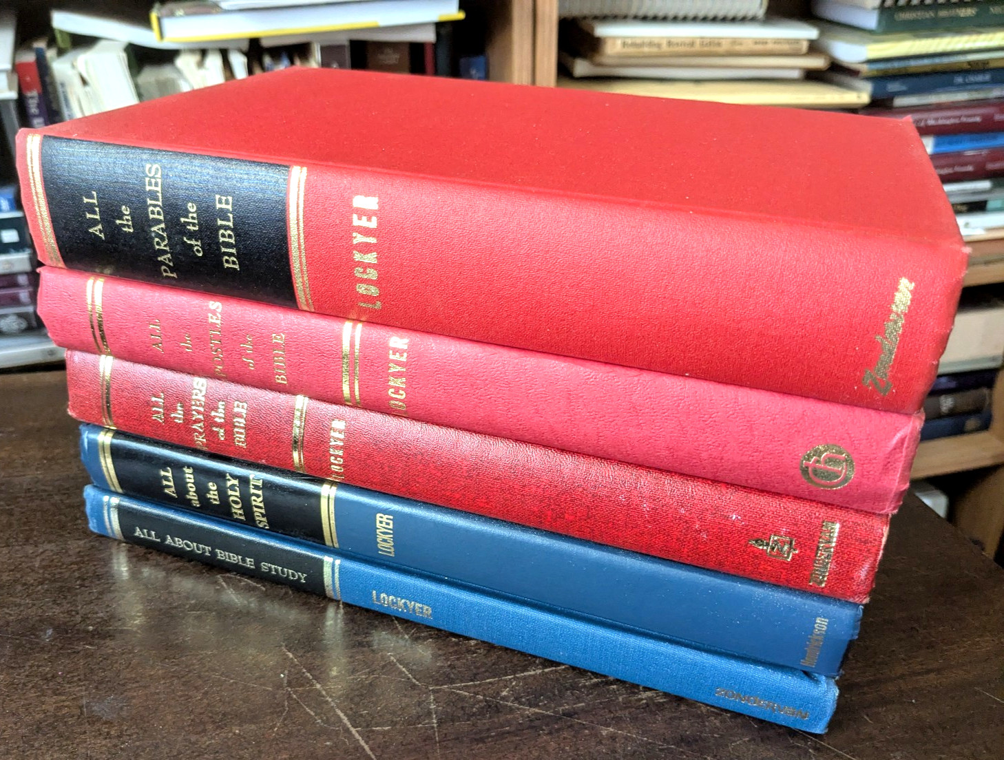 Herbert Lockyer “All” Series Lot of 5 Hardbacks – FAST SHIPPING