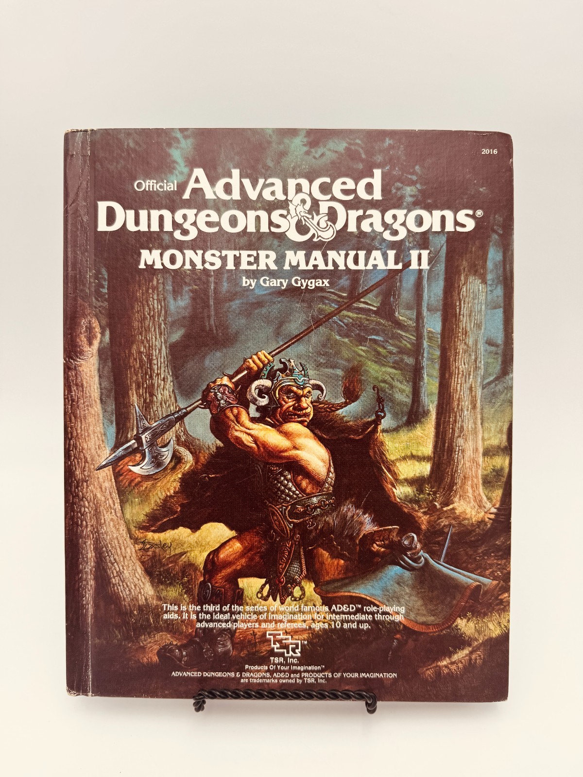 Advanced Dungeons and Dragons AD&D: Monster Manual II 1st Edition #2016 TSR