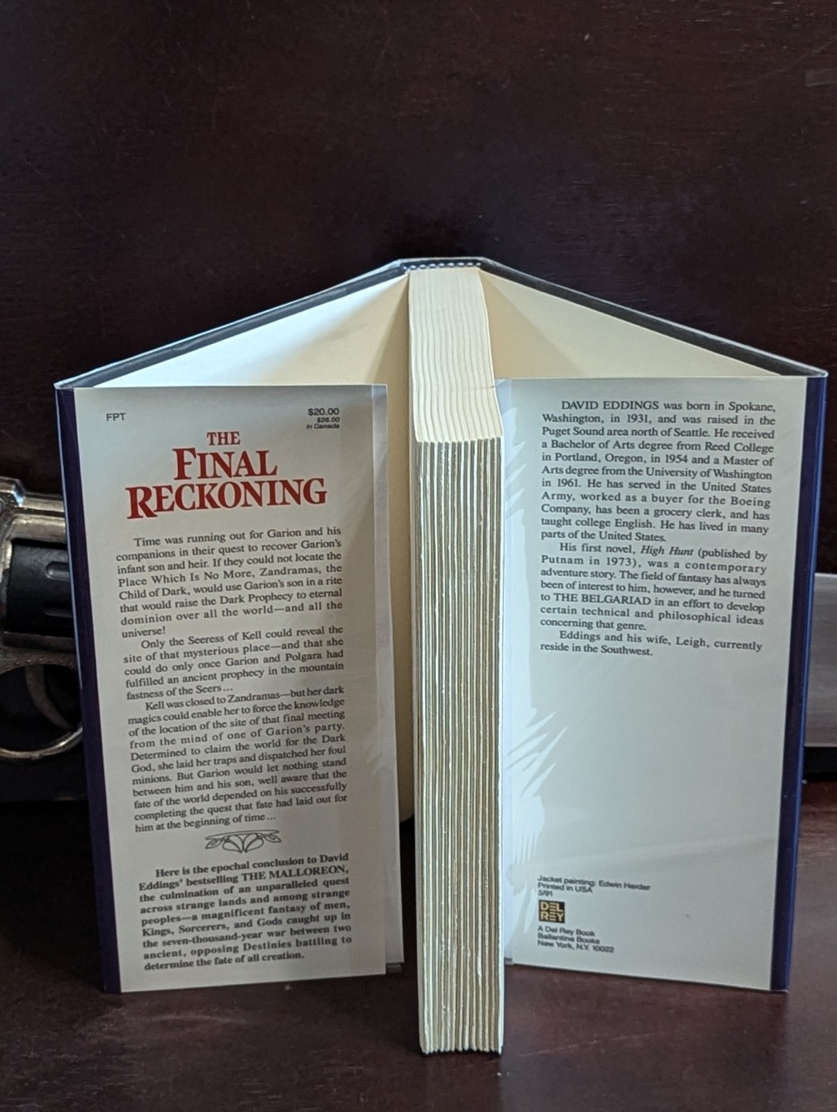 David Eddings The Malloreon 5-Book Complete Series HC Set Reader Lot Mylar