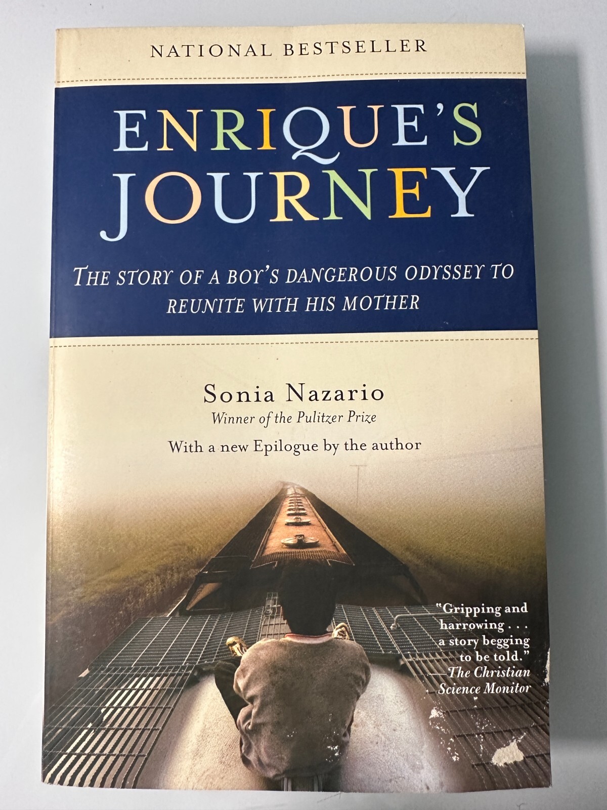 Enrique’s Journey by Sonia Nazario Paperback Nonfiction Social Science Book